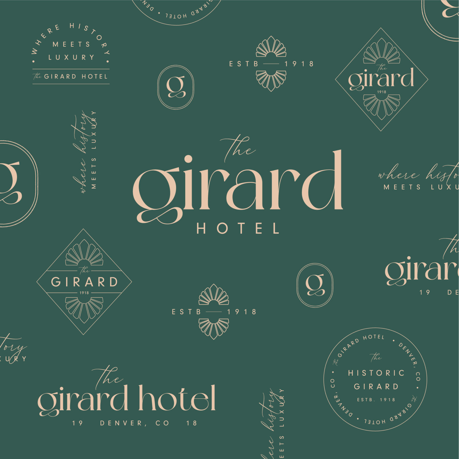 The Girard Hotel Brand Design Concept — Parson Lane